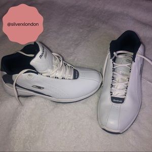 Reebok white Mens shoes!